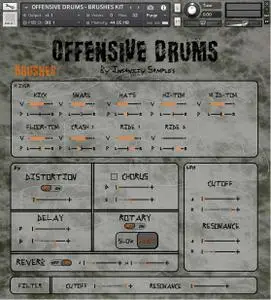 Insanity Samples Offensive Drums KONTAKT