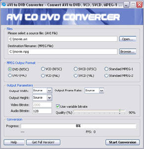 Avi To VCD Convertor