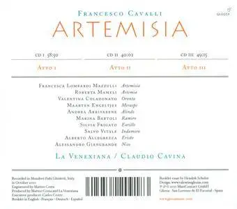 Marina Bartoli, La Venexiana, Claudio Cavina - Cavalli: Artemisia (2011)