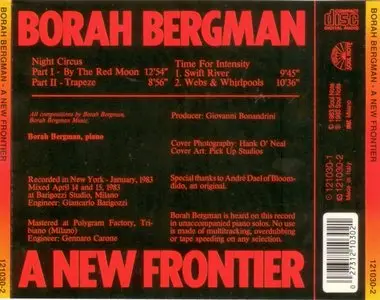 Borah Bergman - A New Frontier (1983)