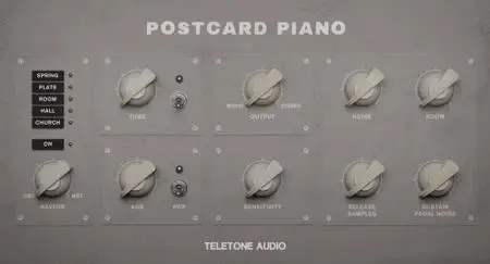Teletone Audio Postcard Piano KONTAKT