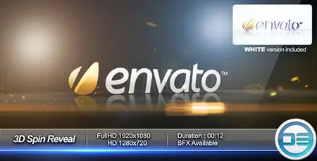 3D Spin Reveal - Project for After Effects (VideoHive)