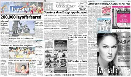 Philippine Daily Inquirer – January 27, 2009