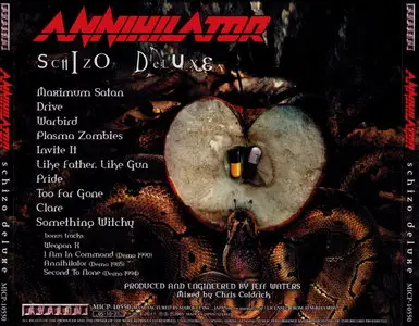 Annihilator - Schizo Deluxe (2005) [Japanese Ed.]