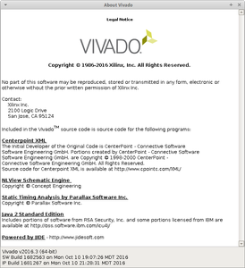 Xilinx Vivado Design Suite HLx Editions 2016.3