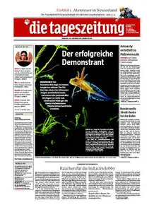 Tageszeitung TAZ vom 26 Oktober 2010