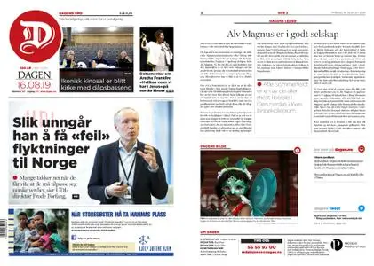 Dagen Norge – 16. august 2019