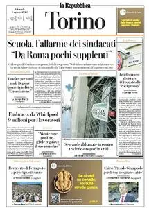 la Repubblica Torino - 6 Agosto 2020