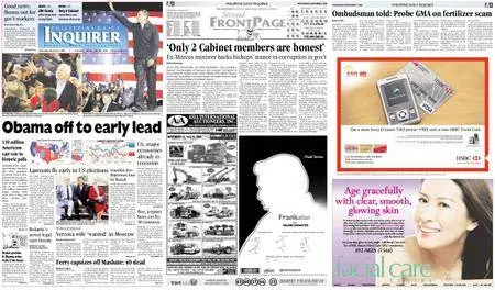 Philippine Daily Inquirer – November 05, 2008