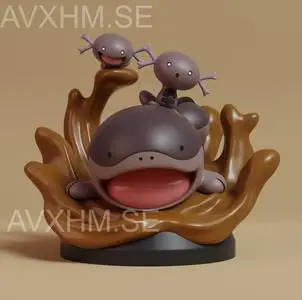 Pokemon - Clodsire diorama