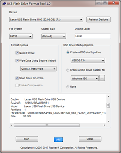 USB Flash Drive Format Tool 1.0.0.320