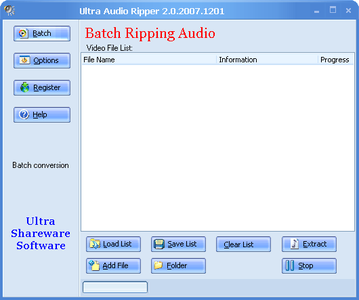 Ultra Audio Ripper 2.0.2007.1201