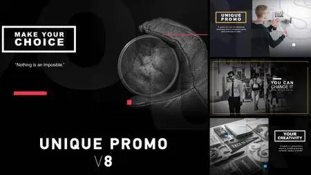 Unique Promo v8 - Project for After Effects (VideoHive)