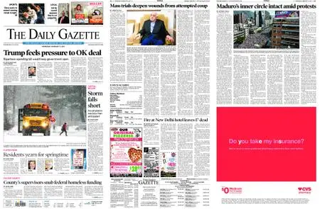 The Daily Gazette – February 13, 2019