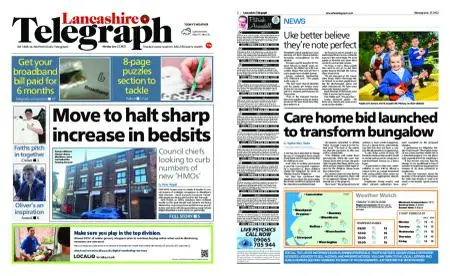 Lancashire Telegraph (Burnley, Pendle, Rossendale) – June 27, 2022