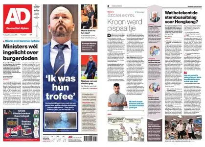 Algemeen Dagblad - Alphen – 26 november 2019