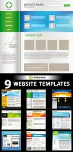 Stock Vector - Website Templates