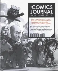 Comics Journal 295 2009-01 Brian K Vaughan, Gipi, John Kerschbaum, Voights Theorist W
