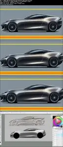 Udemy - Photoshop Car Design: The Easy Way to Car Rendering in PS