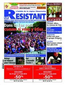 Le Résistant Sud Gironde - 19 juillet 2018