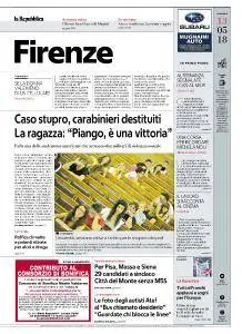 la Repubblica Firenze - 13 Maggio 2018