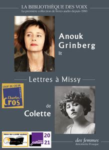 Colette, "Lettres à Missy"