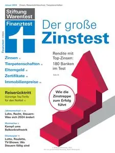 Stiftung Warentest Finanztest  - Janaur 2024