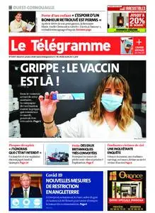 Le Télégramme Ouest Cornouaille – 13 octobre 2020