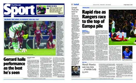 The Herald Sport (Scotland) – October 05, 2018