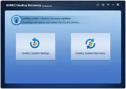 AOMEI OneKey Recovery Professional 1.6.4