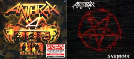 Anthrax - Worship Music + Anthem EP (2013) (2CD, Germany Nuclear Blast NB 2962-5)