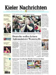 Kieler Nachrichten vom 8. Oktober 2009