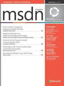 MSDN Magazine - August 2016