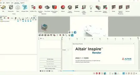 Altair Inspire Studio / Render 2022.1.1