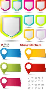 Vectors - Shiny Markers