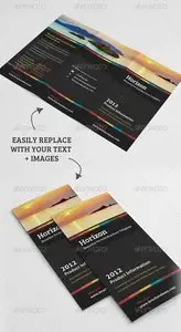 GraphicRiver Horizon Tri Fold Brochure Template