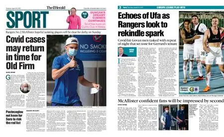 The Herald Sport (Scotland) – August 26, 2021
