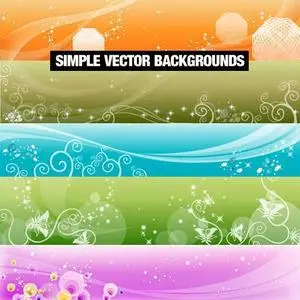 Simple Vector Backgrounds
