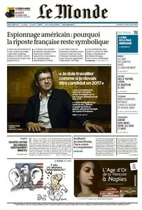 Le Monde du Jeudi 25 Juin 2015