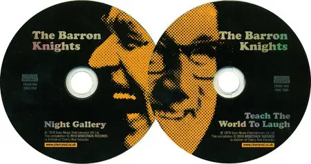 The Barron Knights - Night Gallery (1978) + Teach The World To Laugh (1979) 2CD Set, Remastered Reissue 2010