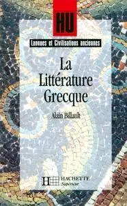 Alain Billault, "La littérature grecque"