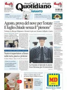 Quotidiano di Puglia Taranto - 31 Luglio 2022