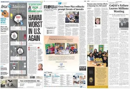 Honolulu Star-Advertiser – October 10, 2017