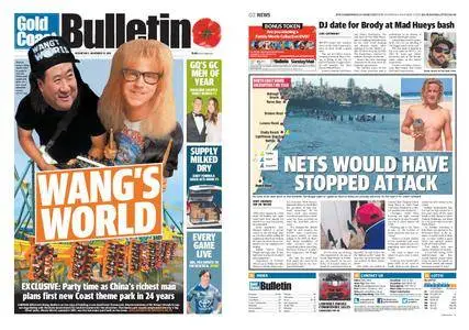 The Gold Coast Bulletin – November 11, 2015