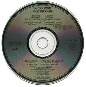 Nick Lowe - Nick The Knife (1982) [1990, Reissue]