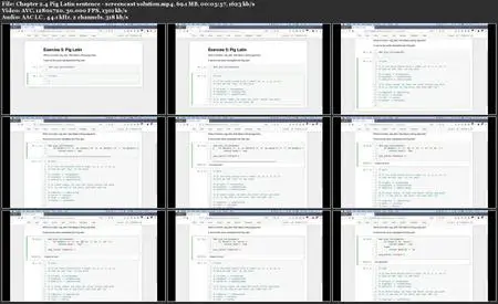 Python Workout Video Edition