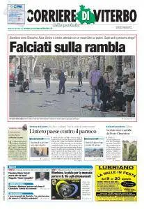 Corriere di Viterbo - 18 Agosto 2017