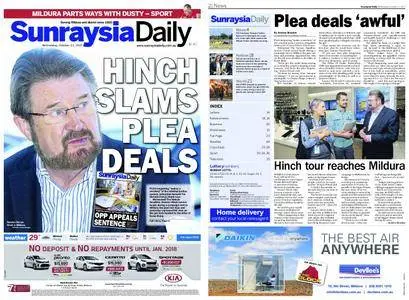 Sunraysia Daily – October 11, 2017