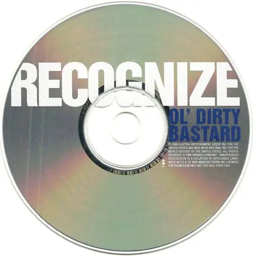 Ol' Dirty Bastard - Recognize (US promo CD5) (1999) {Elektra}