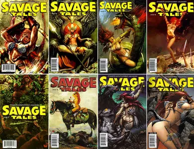 Savage Tales #3-10 (2007 - 2008)